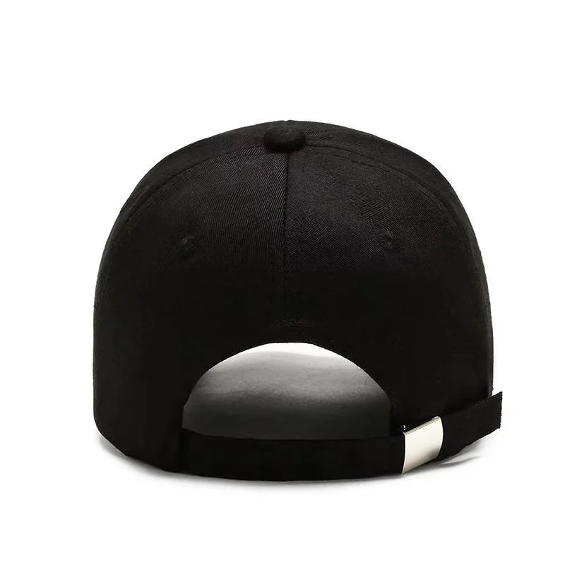 Custom Cotton Baseball Cap Sport Cap Fashion Cap Summer Black Caps with Embroidery Your Logo