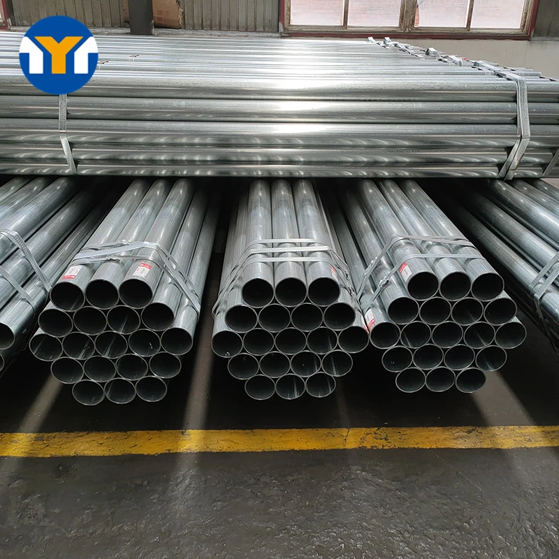 Non-Alloy Pre Galvanized Steel Pipe Round Pipe and Square Pipe