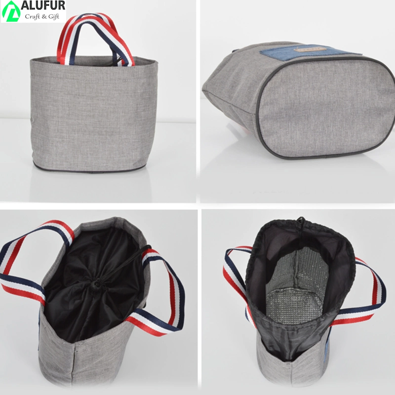 Daytrip Insulated Lunch Pack Tote Cooler Sack with Rope Drawstring