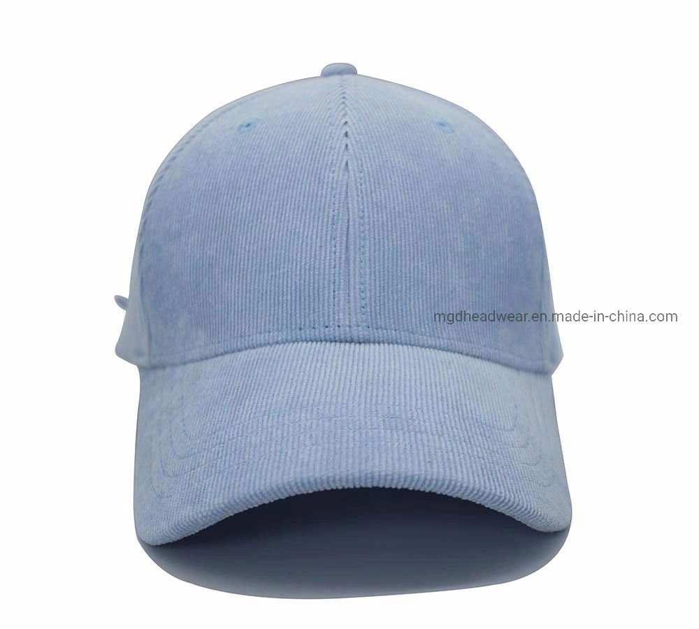 OEM Cap Custom Corduroy Baseball Cap, Curved Brim Blank Dad Hat Wholesaler