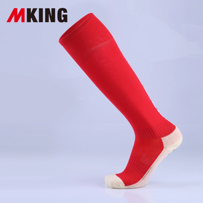 Wholesale Best Unisex High Quality Non Skid Terry Cushion Football Sport Compression Knee High Socks