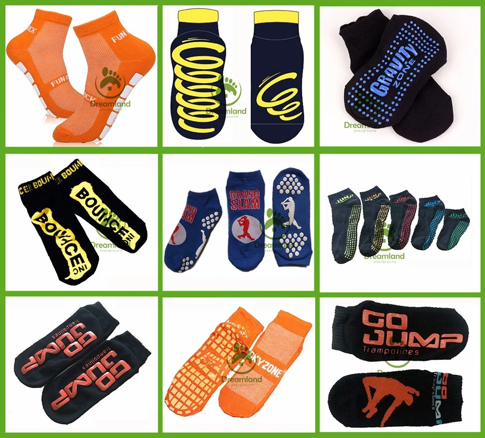 Hot Sales Used to Trampoline's Wholesale Grip Socks, Ankle Socks