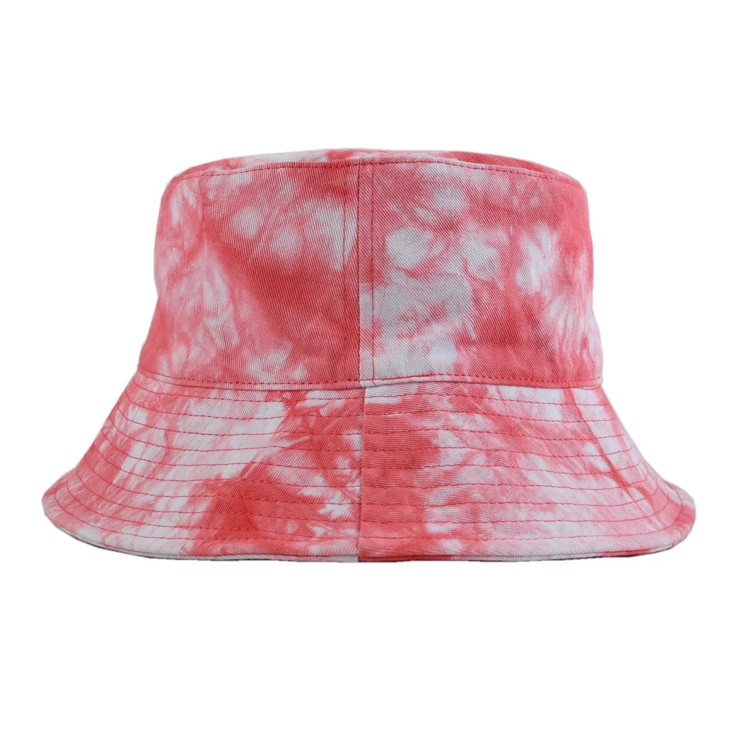 Blank Reversible Tie Dye Cotton Bucket Hat