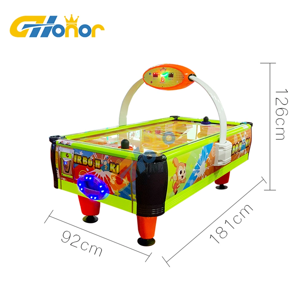 Newest Design Coin Operated Air Hockey Table Game Arcade Air Hockey Game Machine Arcade Sport Game Redemption Lottery Ticket Game Machine for Kids