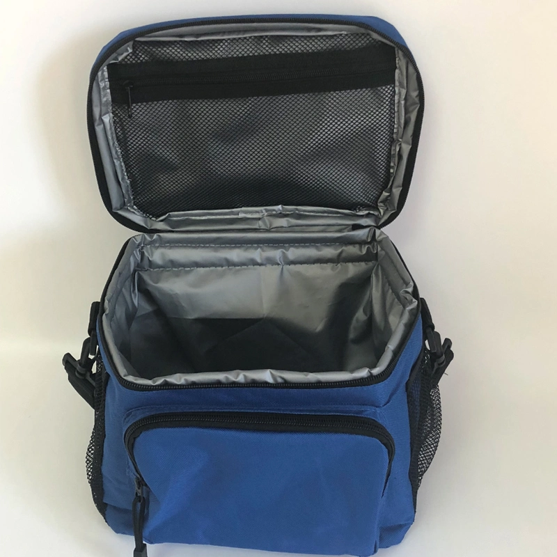 Non-Woven/Polyester Custom Food Portable Folding Picnic Insulated Lunch Cooler Bag