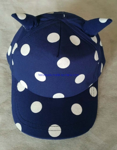 DOT Design or Custom Embroidery Ox Horn Cartoon Kids Hat