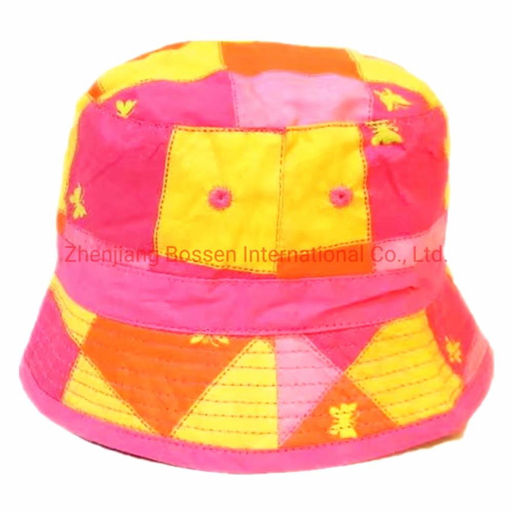 OEM Customized Design Print Cotton Sun Fisherman Bucket Hats