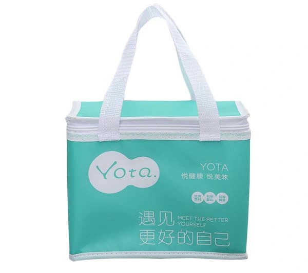 Reusable Non Woven Cooler Bag Lunch Picnic Thermal Bag Custom Milk Fresh Cooler Package Insulation Bag