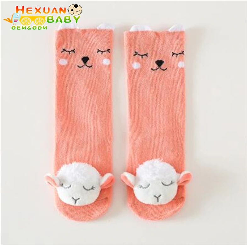 Socks Baby Girl High Knee Socks Cartoon 3D Sock