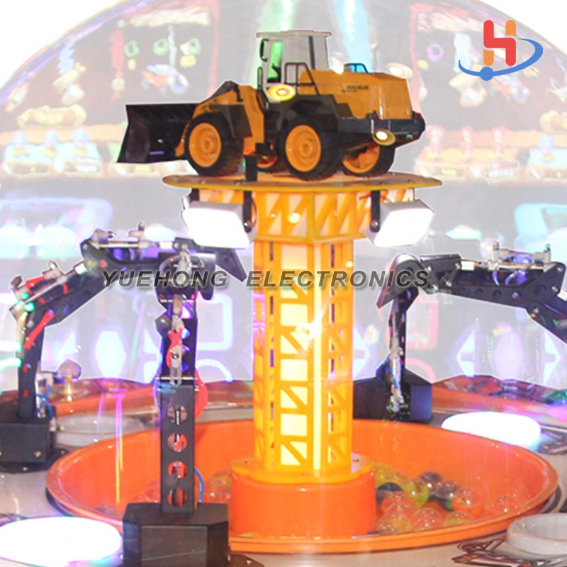 Claw Crane Game Machine Excavator Shape Gift Game Machine with High Profitability
