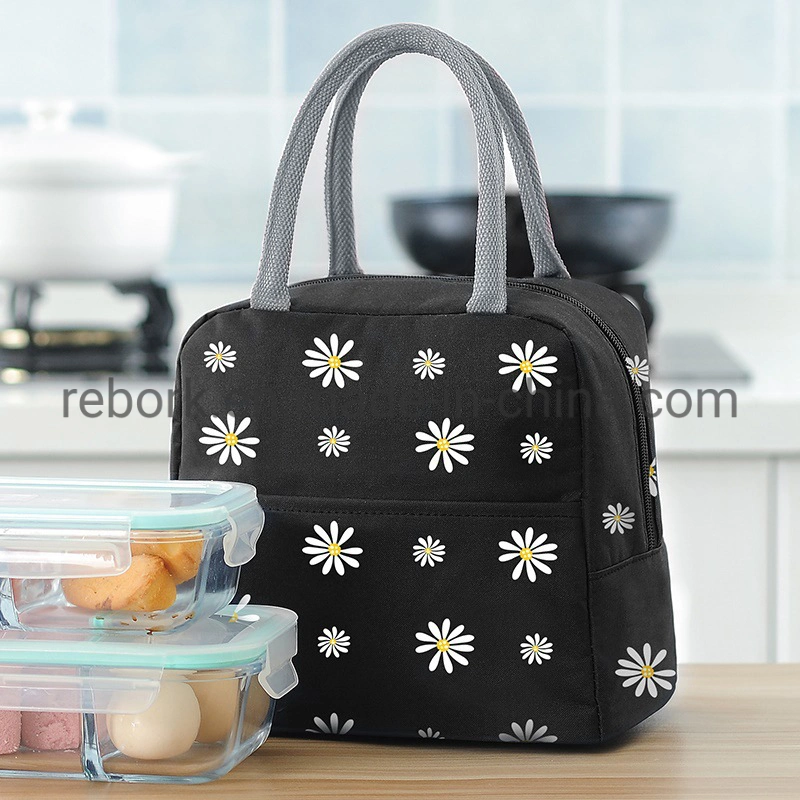 Japanese Style Portable Bento Bag Student Lunch Box Bag Lunch Preservation Bag Cooler Bag