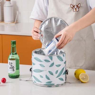 Wholesales Portable Polyester Insulated Lunch Tote Cooler Bag