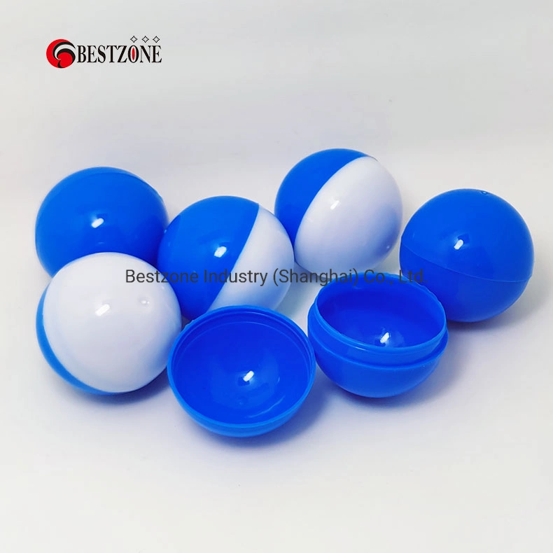 50mm 2 Inch Colorful Plastic Capsule Toys for Gashapon Gumball Toy Machine Price Container