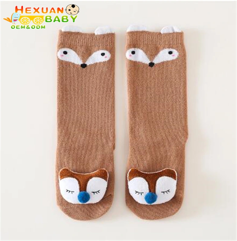 Socks Baby Girl High Knee Socks Cartoon 3D Sock