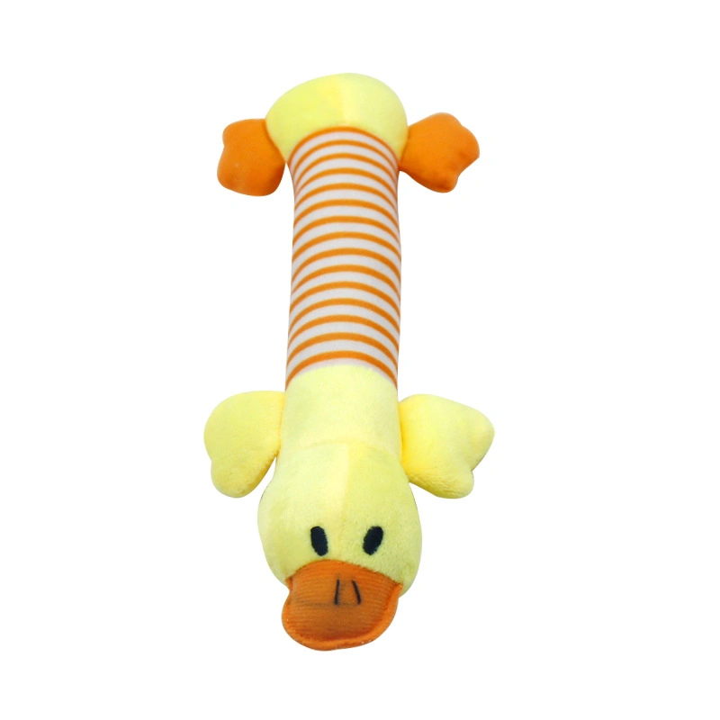 Plush Squeak Sound Dog Toys Funny Fleece Durability Chew Molar