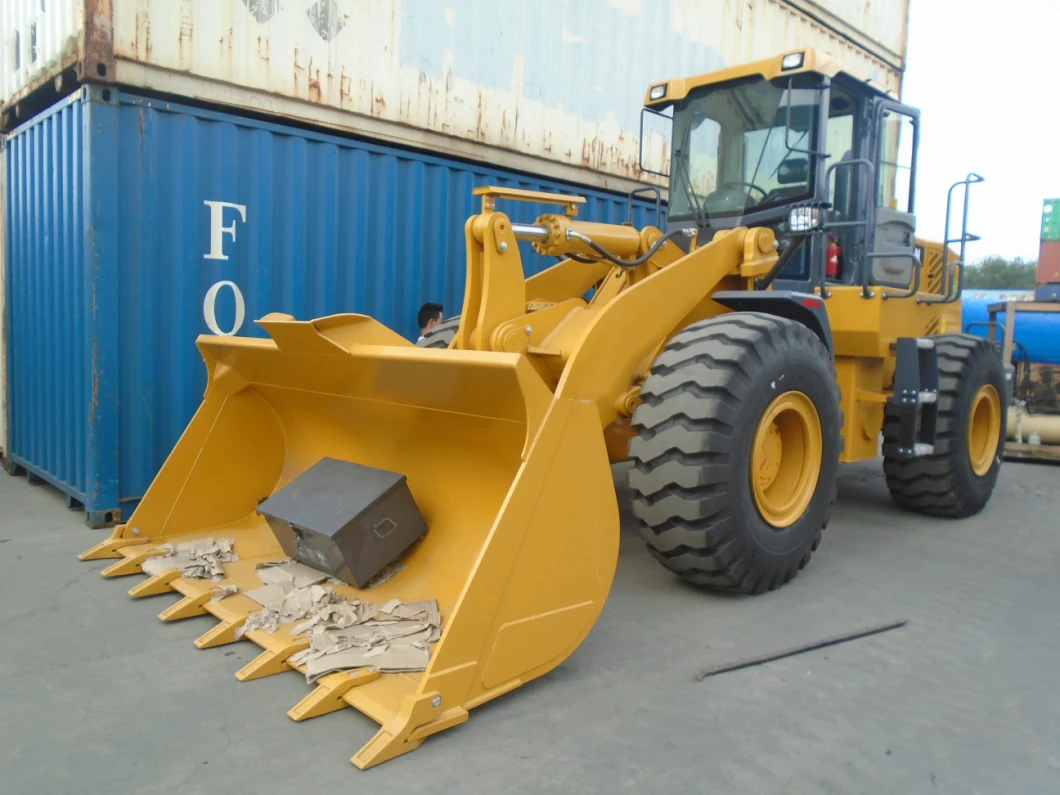 Agriculture Machine 7 Ton Multi-Function Mini Wheel Loader with Hydraulic Pressure Check System 870h