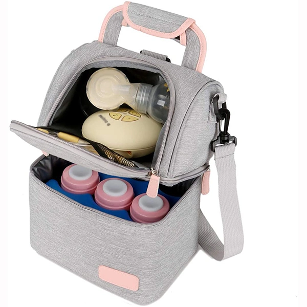 Waterproof Portable Thermal Insulated Cooler Lunch Bag Breast Pump Backpack