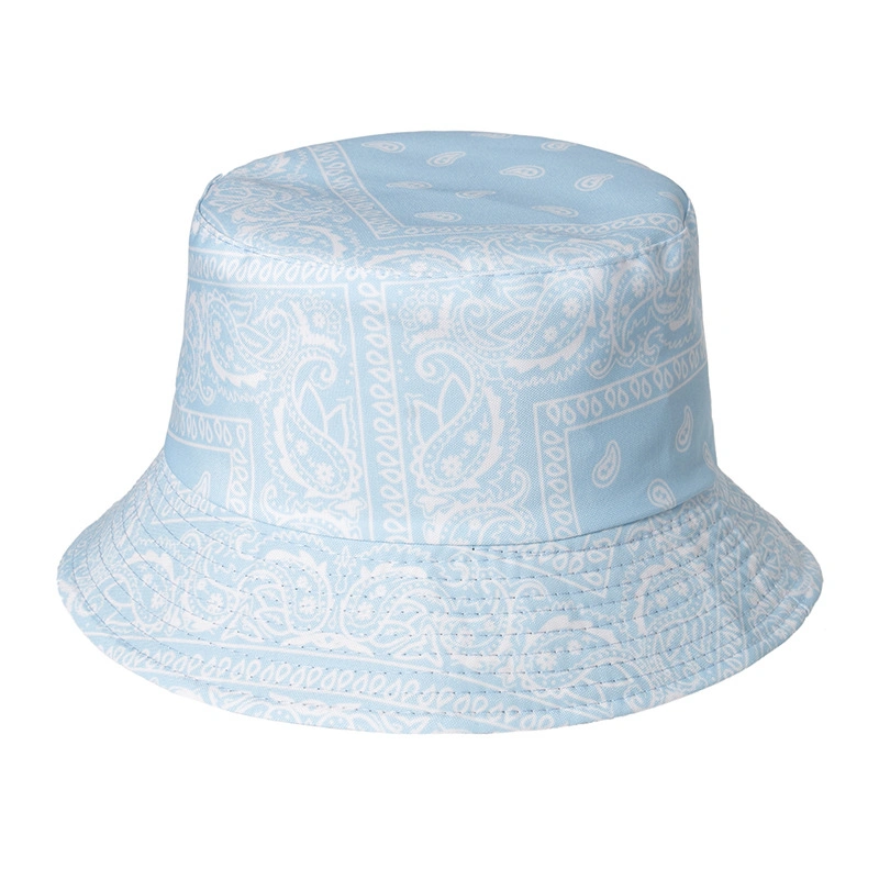 European and American Style Cashew Print Fisherman Hat Bucket Cap