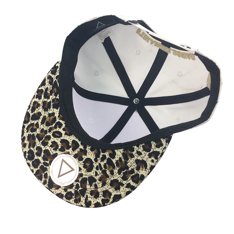 Custom Cotton Printing Snapback Hat Fashion Embroidery Cap Flat Hat for Kids