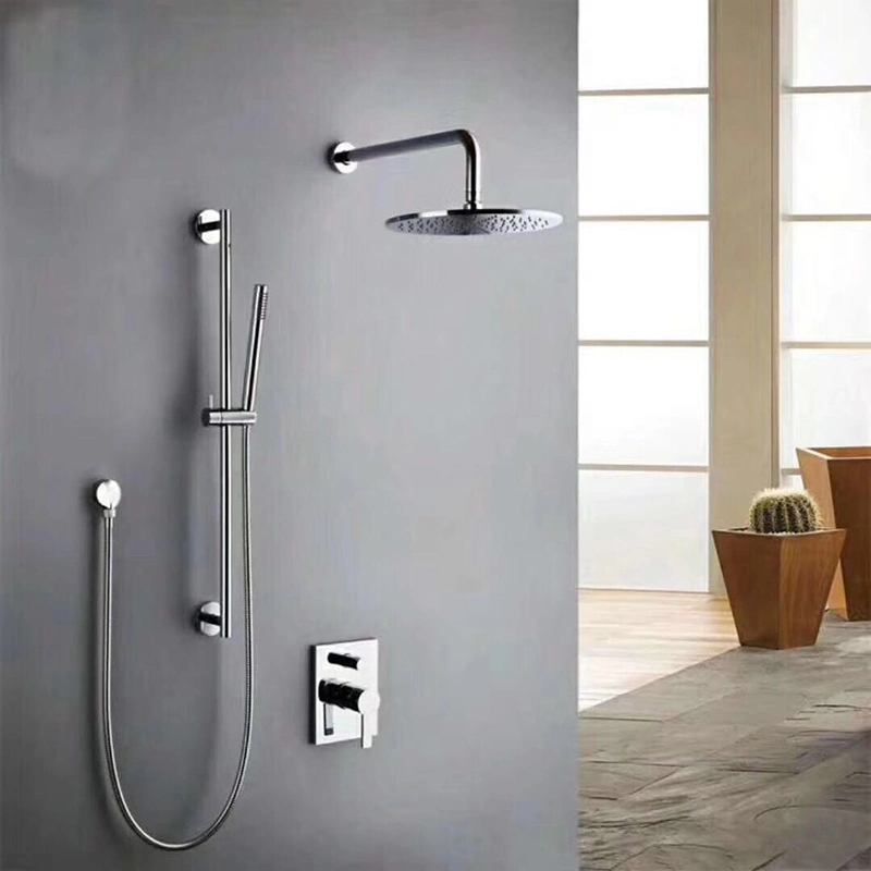 China Factory Supplier Bathroom Faucet Waterfall Thermostatic Mixer Shower Set