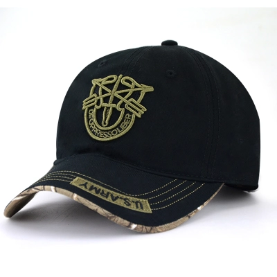 Custom Fashion Army Cap Camo Snapback Hat Military Baseball Cap