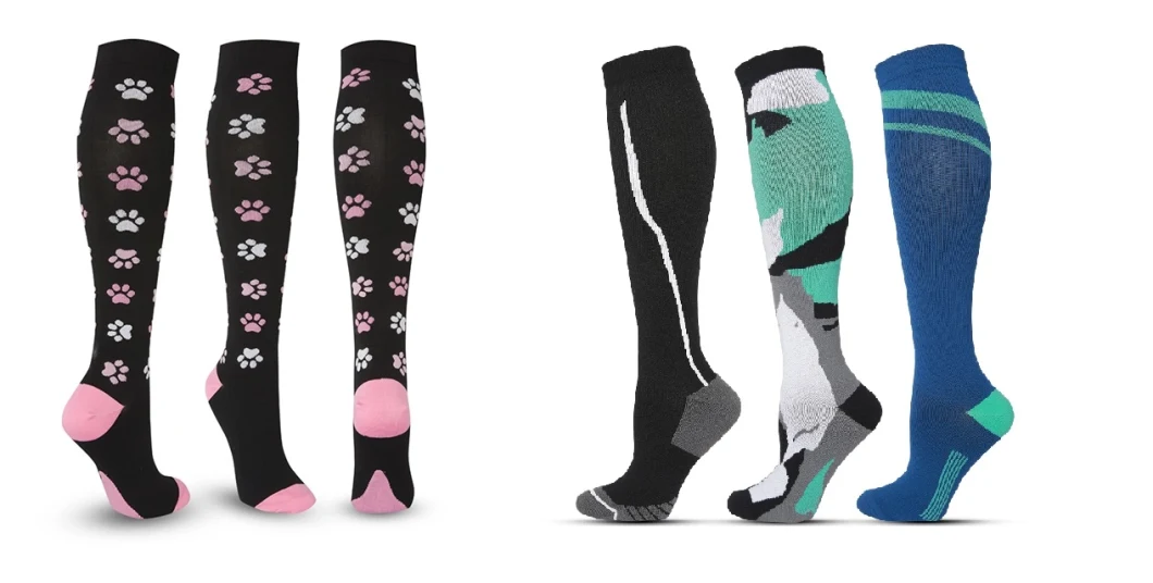 Cheap Price High Quality Compression High Knee Socks Athletic Sock Sports Sock