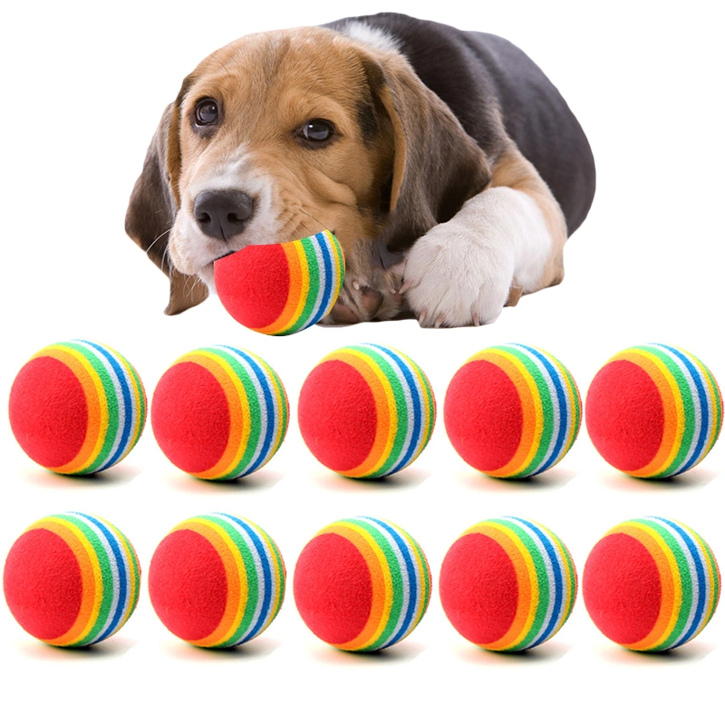 10PC/Lot Mini Small Dog Toys for Pets Dogs Chew Ball Puppy Dog Ball for Pet Toy Puppies Tennis Ball Dog Toy Ball Pet Products