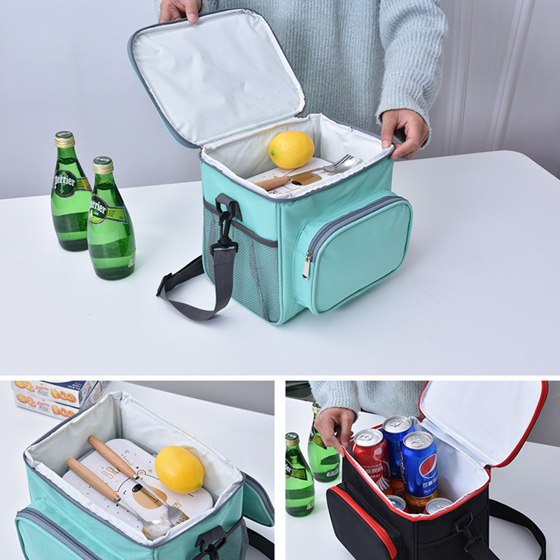 Outdoor Picnic Thermal Insulation Cooler Bags for Food Delivery Lunch Tote Bag