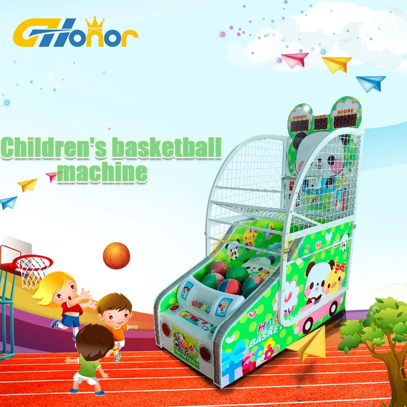 Children Park Basketball Game Machine Arcade Basketball Shooting Game Machine Coin Operated Sport Game Kids Arcade Hoops Game Machine for Kids