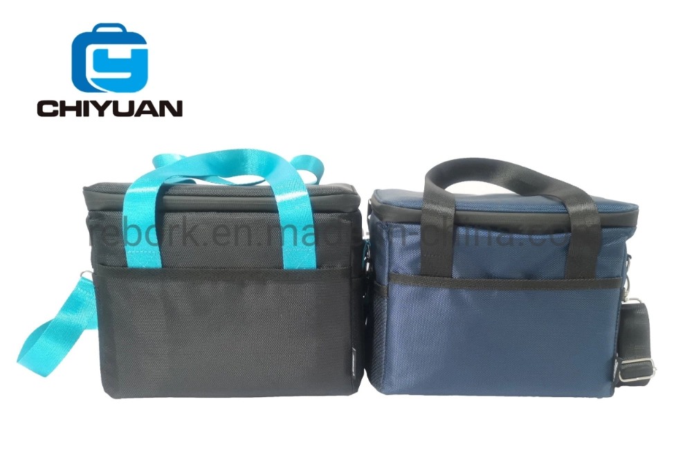 High-Grade Waterproof Zipper Metal Aluminum Film Lining Cooler Thermal Food Insulated Lunch Bag Cooler Bag