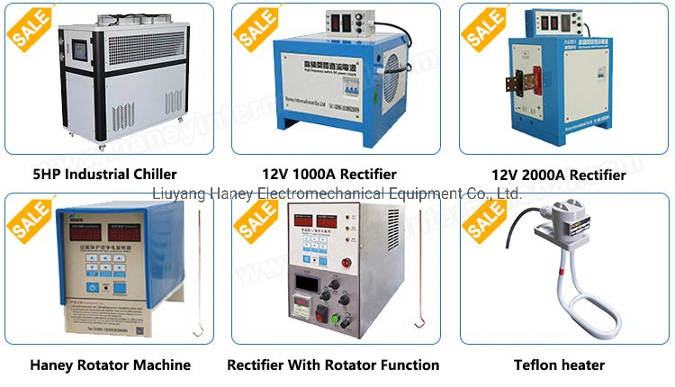 Rhodium Plating Electroplating Equipment Copper Plating Machine Rectifier Power Supply with Auto Timer