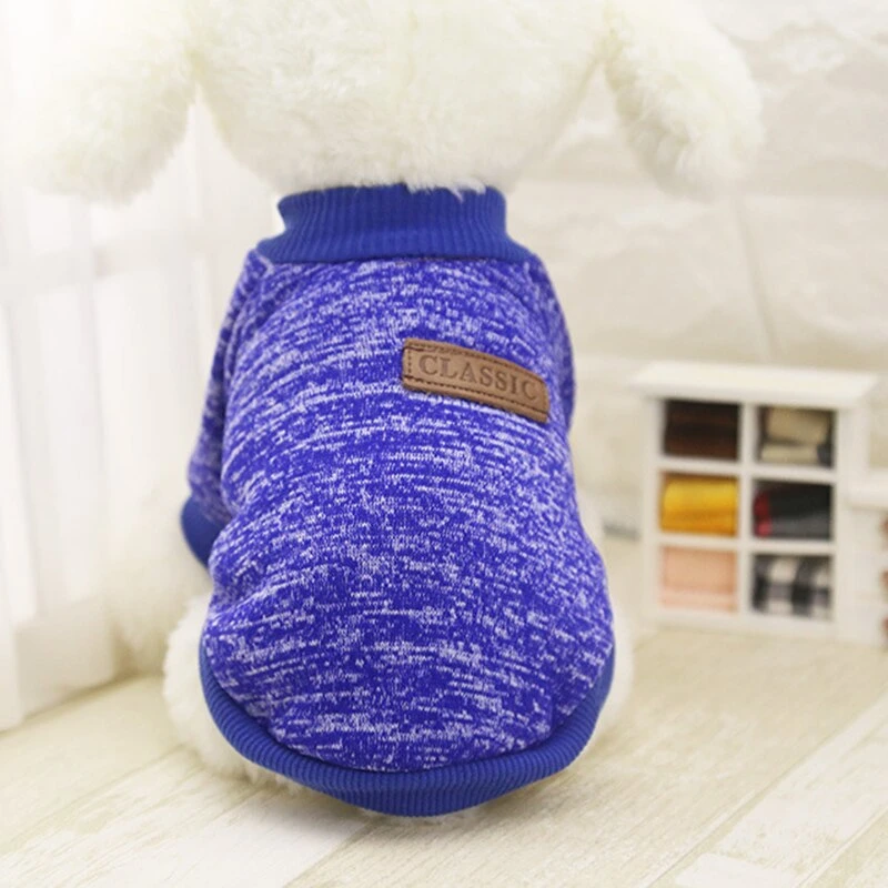 Pet Dog Clothes Soft Warm Clothes Pet Sweater Dogs Clothing Classic Pets Outfit