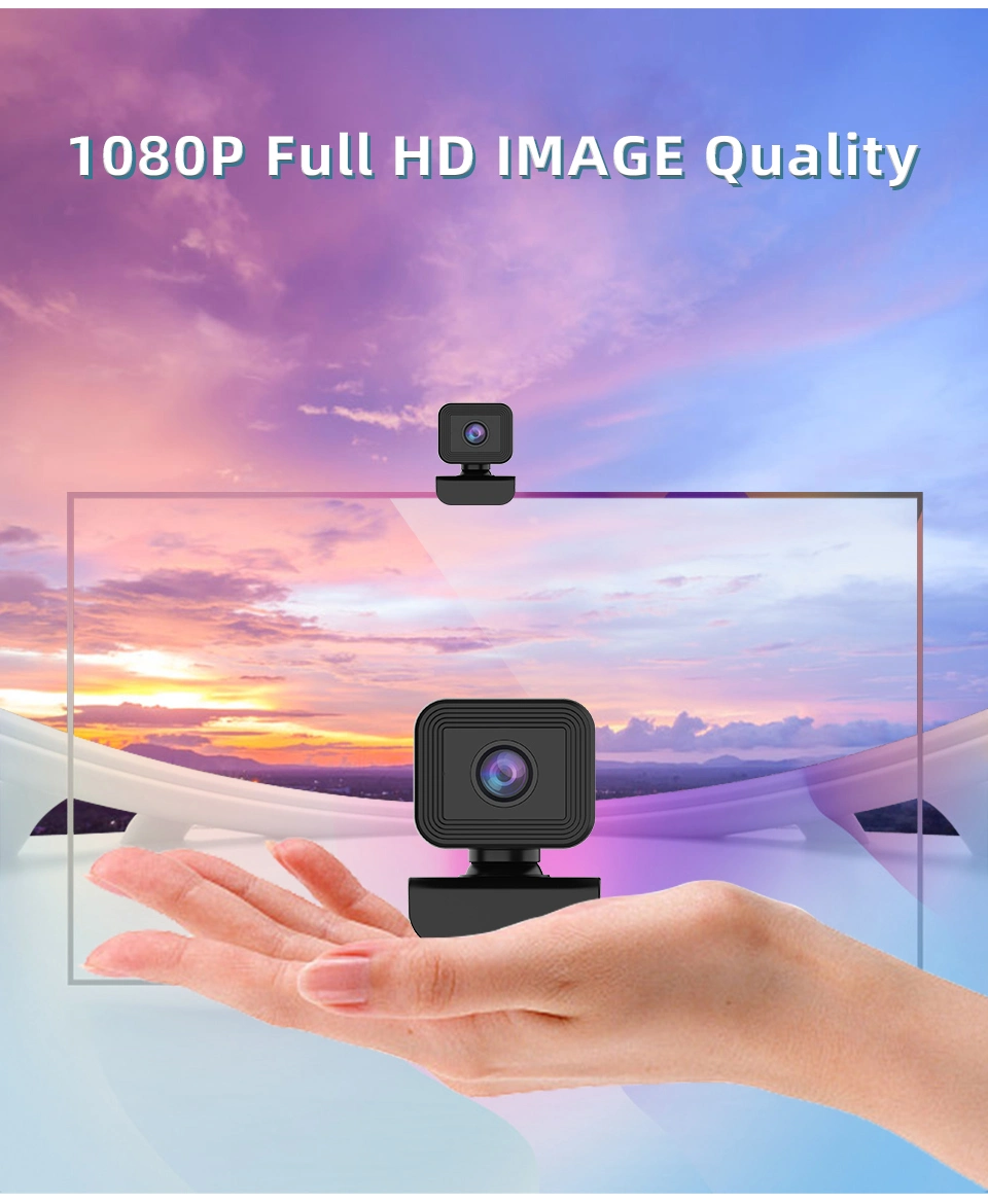 Factory Supply Wholesale Web Camera 1080P HD Webcam Used for Video Chat Recording USB Web Camera