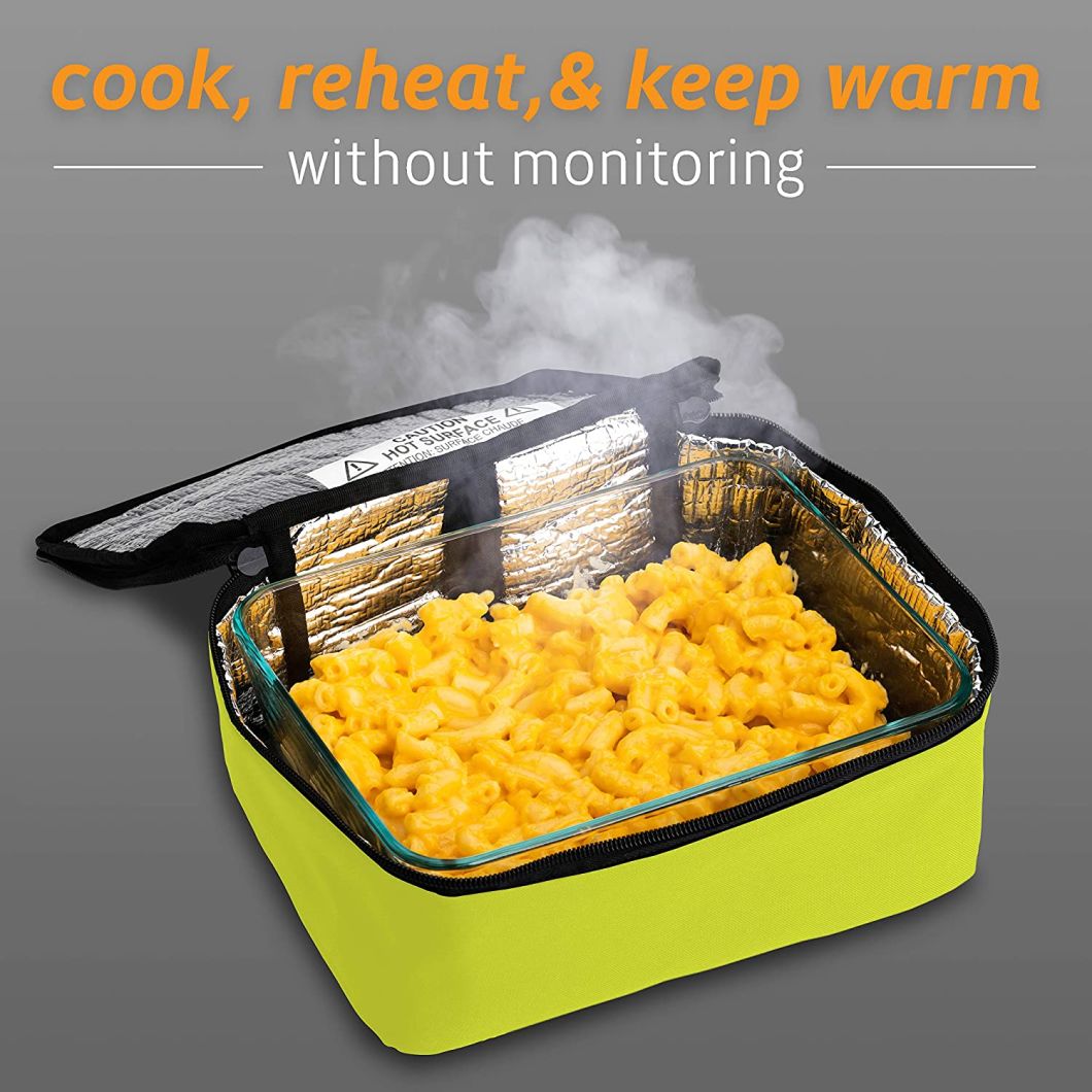 12V Mini Portable Oven for Car Food Warmer Tote Lunch Bag
