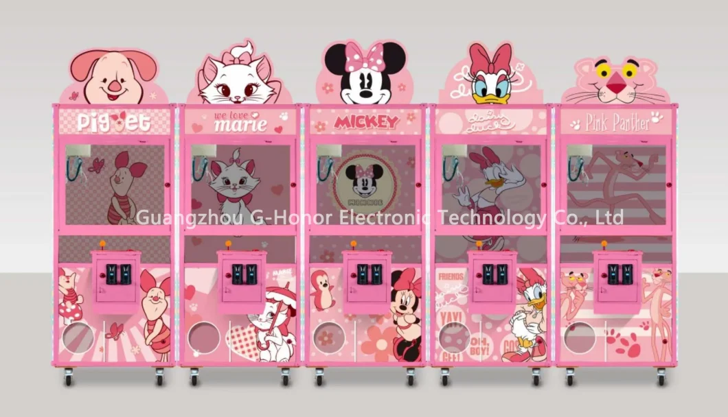 Arcade Toy Claw Crane Machine Coin Operated Toy Catching Game Machine Arcade Prize Vending Arcade Claw Game Machine Vending Machine