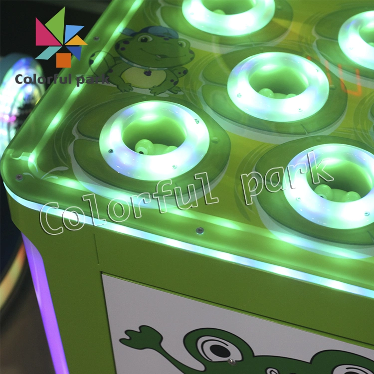 Colorful Park Kid Game Machine Hit The Frog Arcade Game Machine for Amusement Park