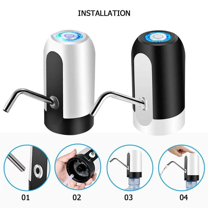 30 Days Battery Life Electric Bottled Drinking Water Pump Automatic Water Dispenser