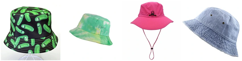 Windproof Fishing Hats Bucket Mesh Hat 56-61cm