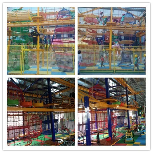 Kids Indoor Ropes Climbing Frameset for Mall (TY-170513-1)