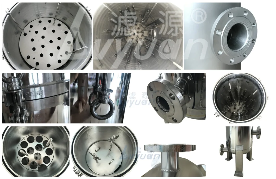 Ss Filter Housing/Stainless Steel Cartridge Filter Housing for Water