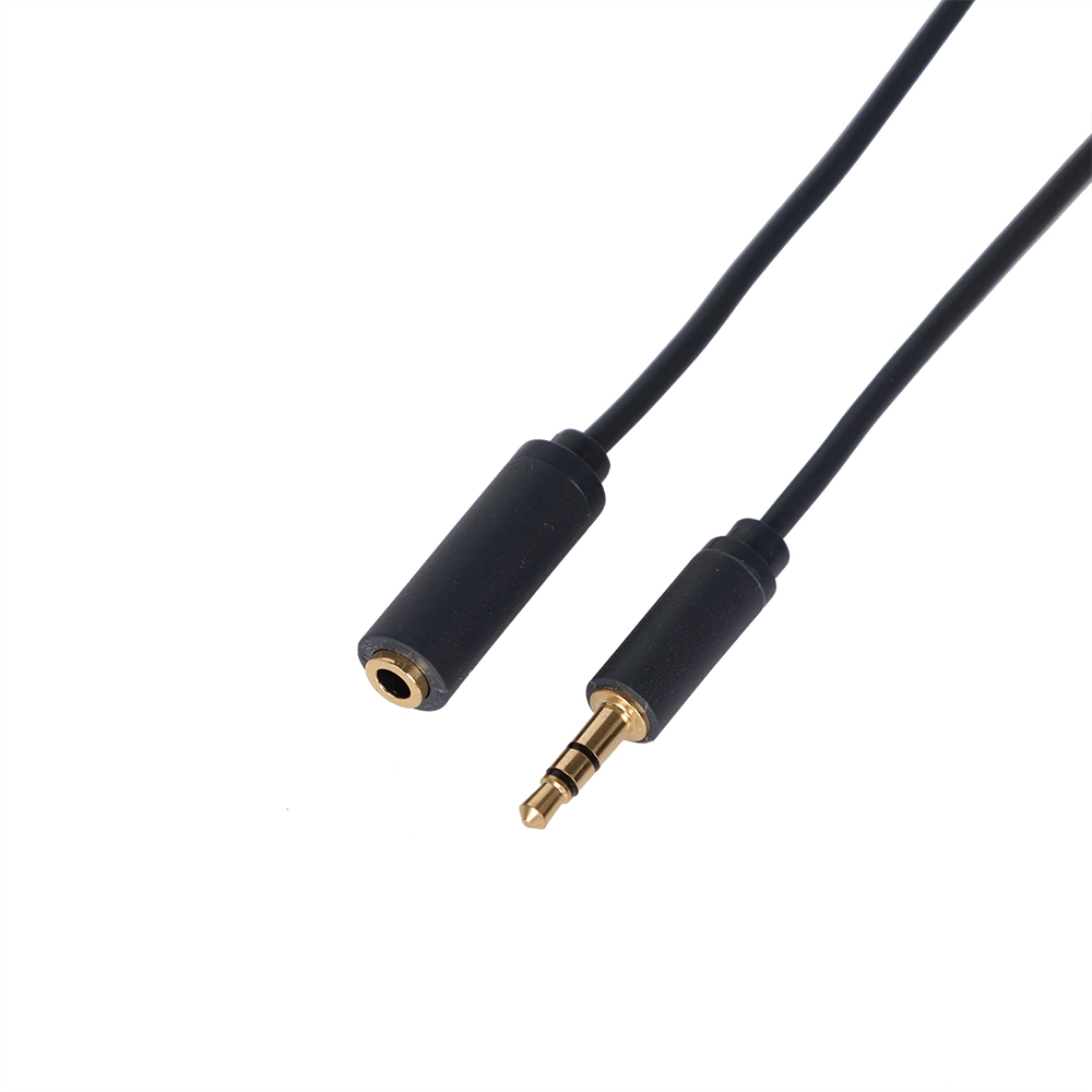 Stereo Audio Cable, 3.5mm Stereo Male Plug to 3.5mm Stereo Female Jack