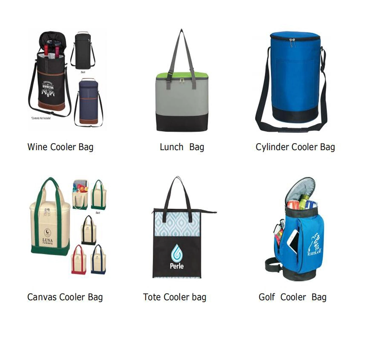 Waterproof Custom Logo Food Cooler Bag Insulated Lunch Tote Bag for Women
