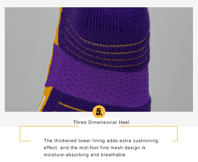 Profession Basketball Socks Running Compression Men Sports Grip Summer Mens Thicken Towel