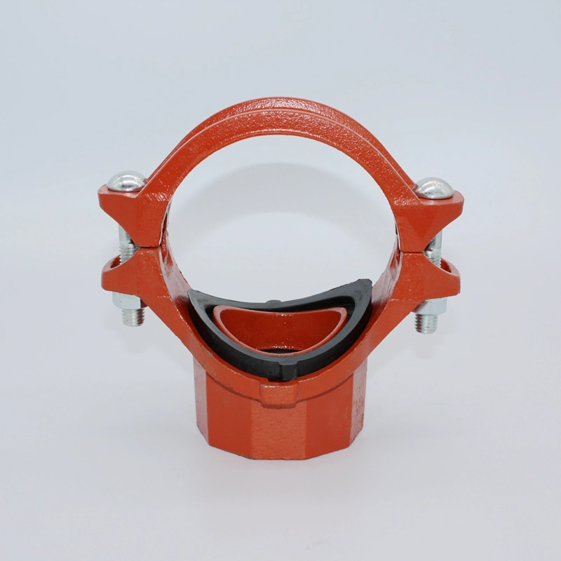 FM/UL Listed Ductile Iron Pipe Fitting, Grooved Fittings - Mechanical Tees