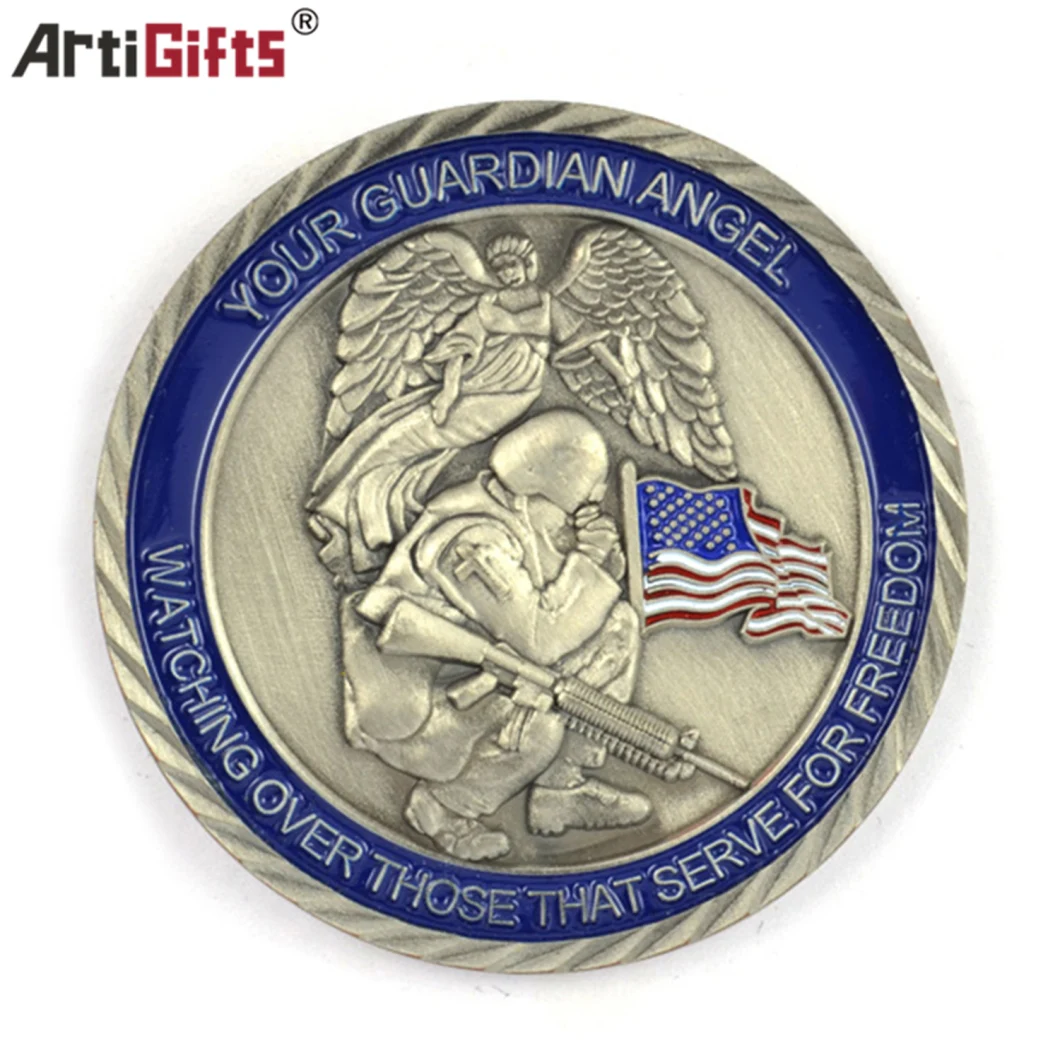 Custom Metal Commemorative Emblem Gift Machine Coin