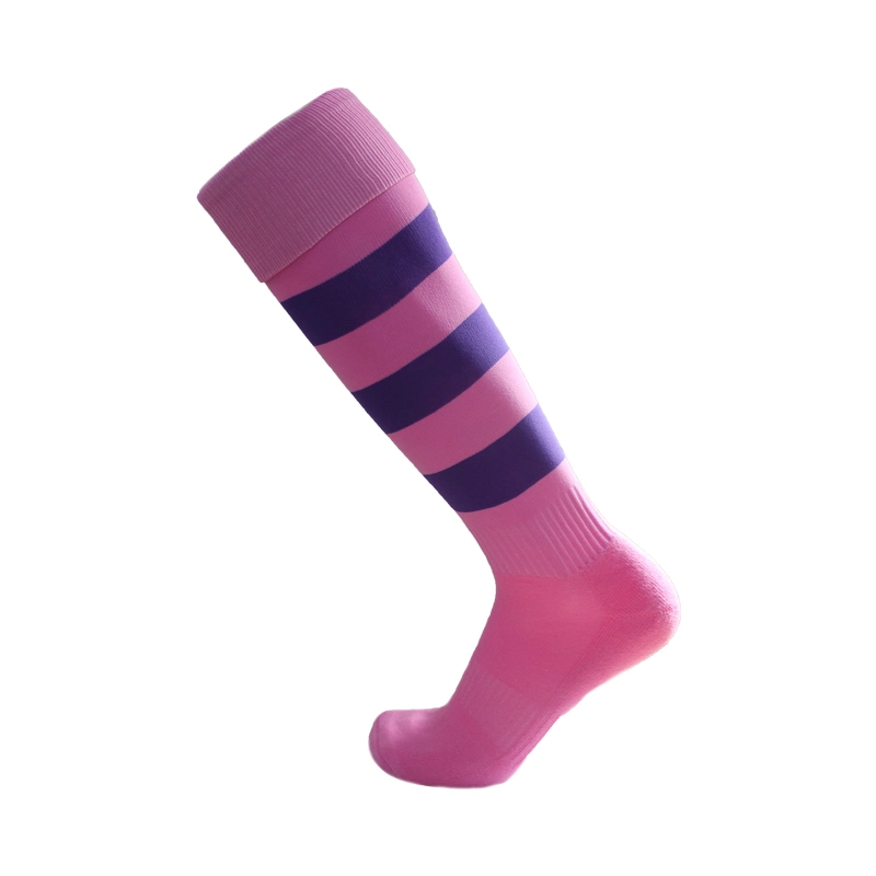 Custom in Stock Colorful Wholesale Soccer Socks Comfortable Soccer Socks