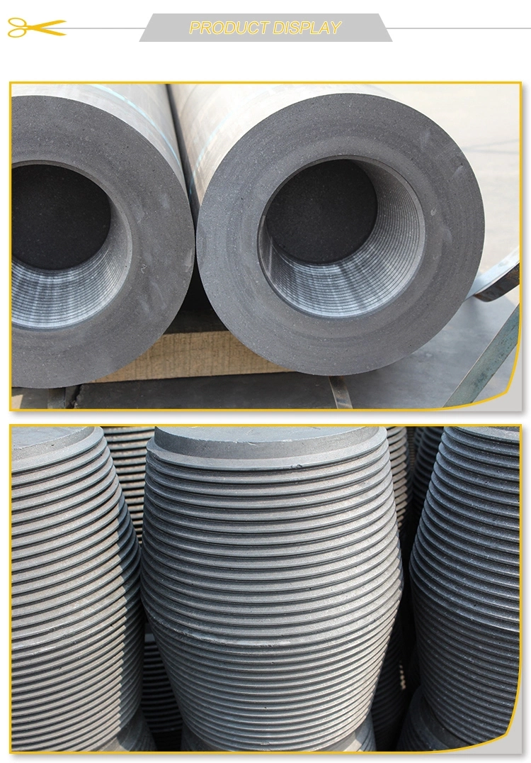 300mm*1800mm HP Carbon Graphite Electrode Eaf for Steel Making Furnaces