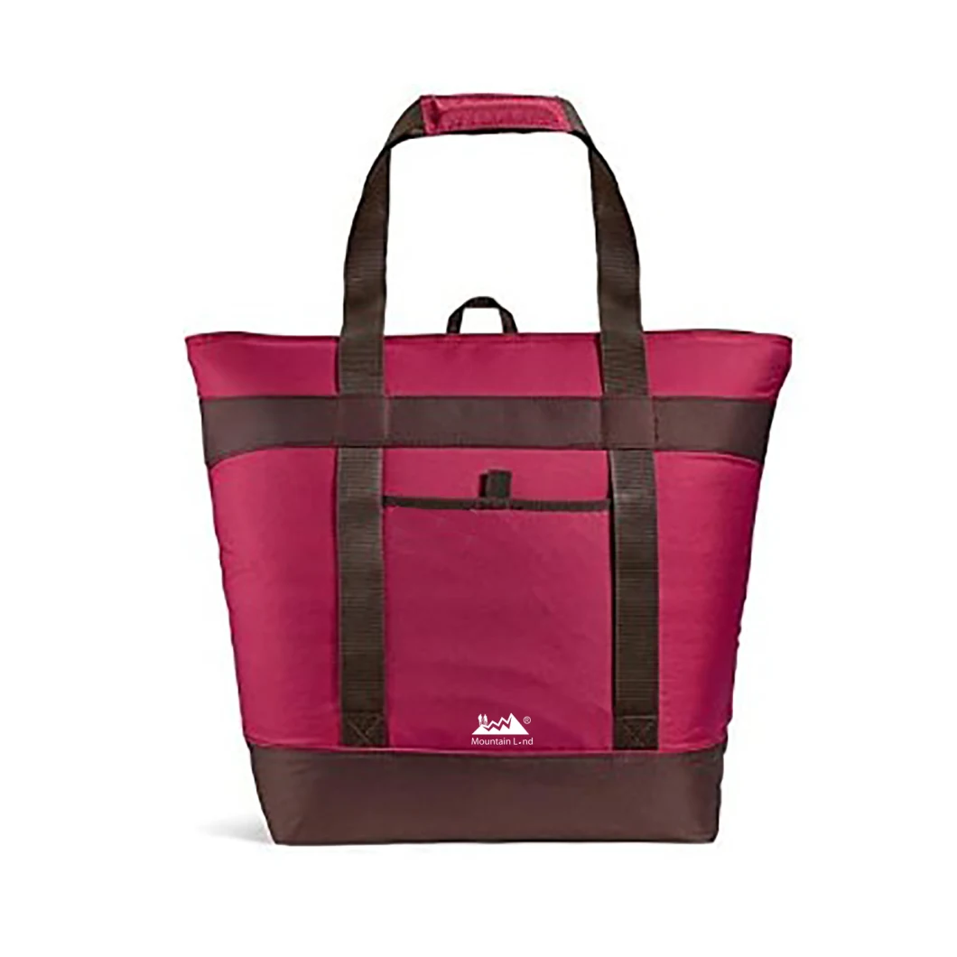 Large Capacity High Quality Insulated Cooler Lunch Bag Shopping Tote