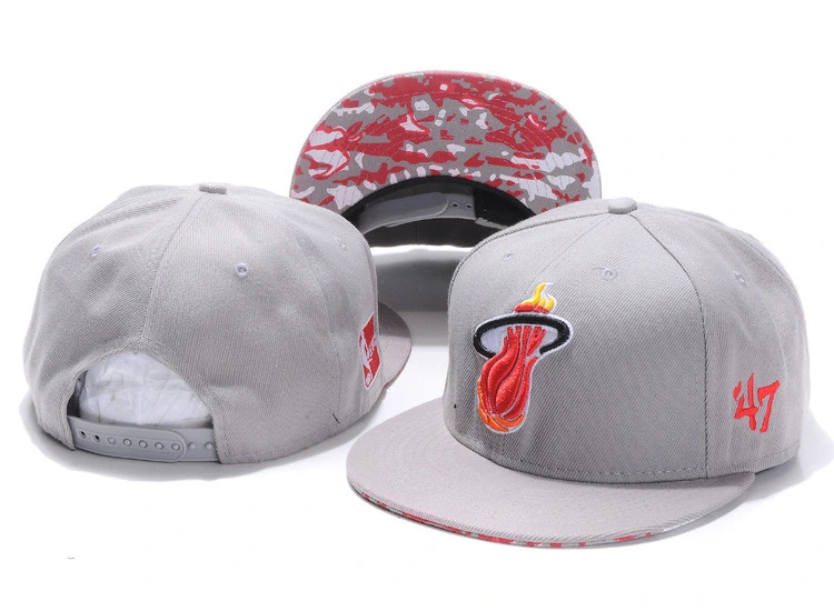 Miami Heat Fashion Embroidery Hats Cotton Twill Sport Golf Baseball Cap