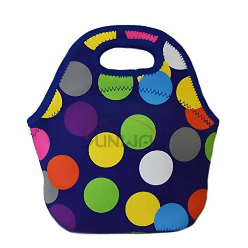 Fitness Insulated Neoprene Picnic Lunch Food Bag Thermal Cooler Bag for Kids (BC0056)